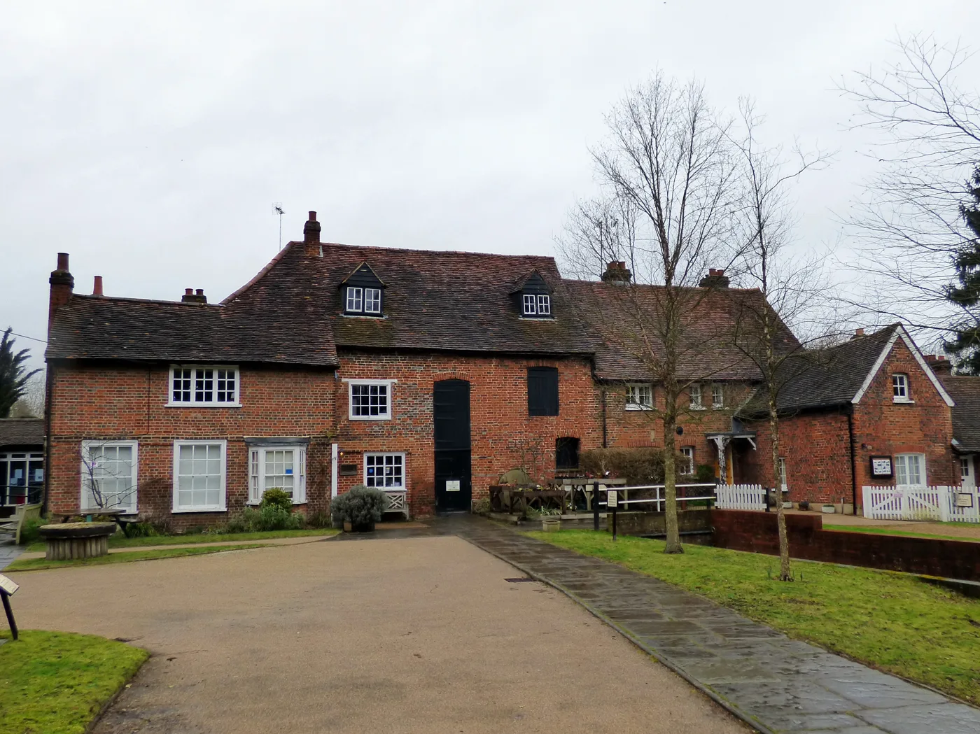 Mill Green Museum and Watermill at Mill Green, near Hatfield, photographed in 2018