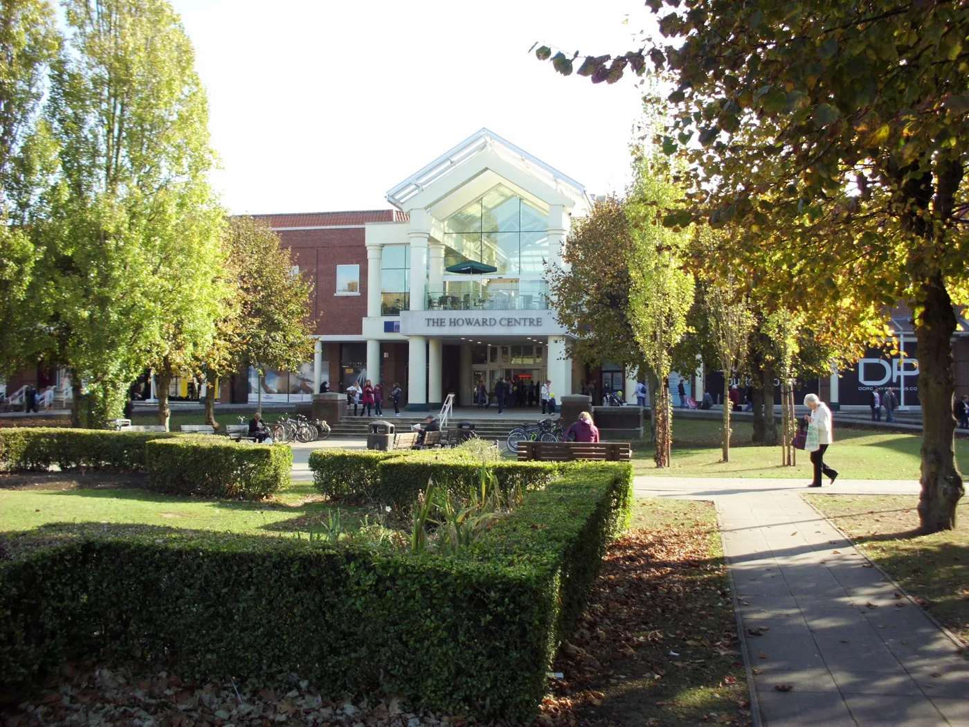 The Howard Centre in Welwyn Garden City. Businesses inside the shopping centre would pay a lower BID levy of 2.41%, against 2.75% elsewhere in the area